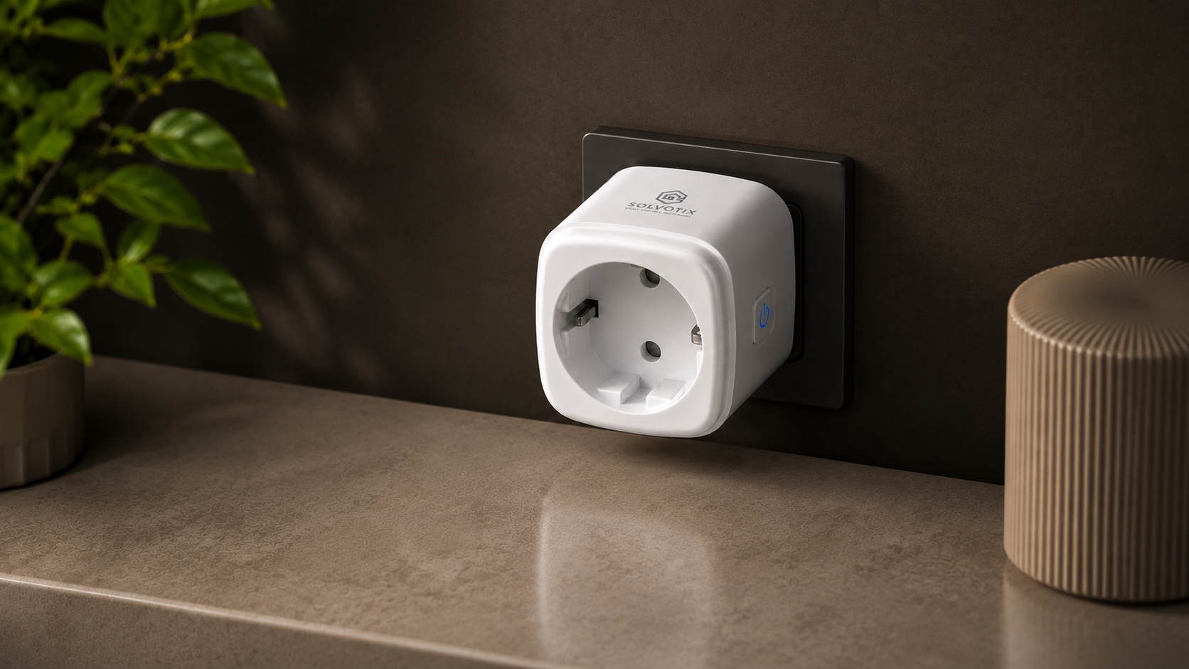 Enchufe gateway inteligente Solvotix