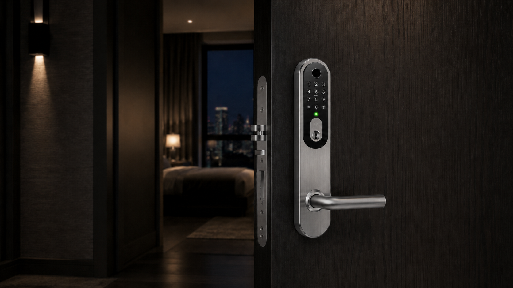 Cerradura de puerta inteligente Solvotix S42